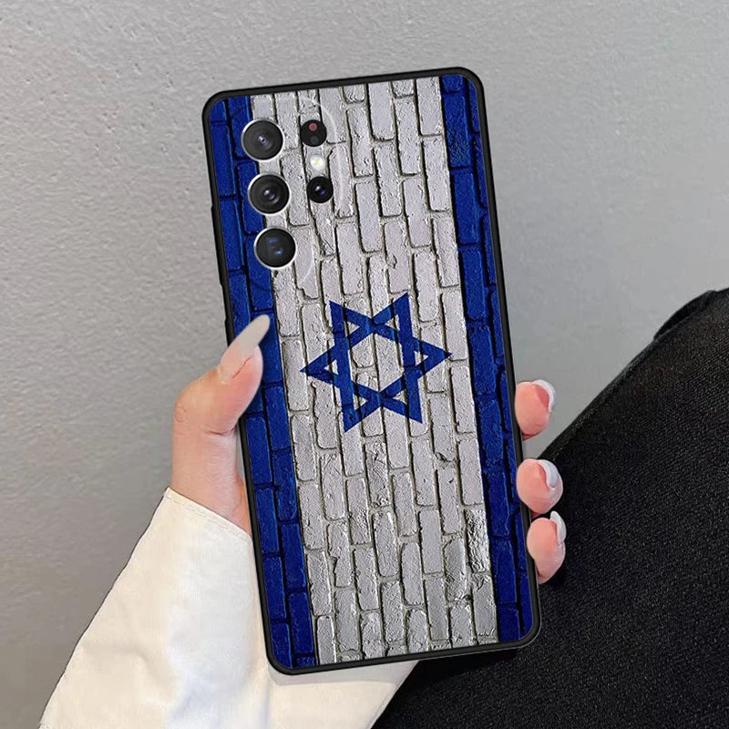 Israeli Flag Phone Case For Samsung Phones