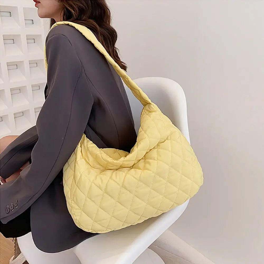 Women's Lightweight Large Capacity Quilted Tote Bag