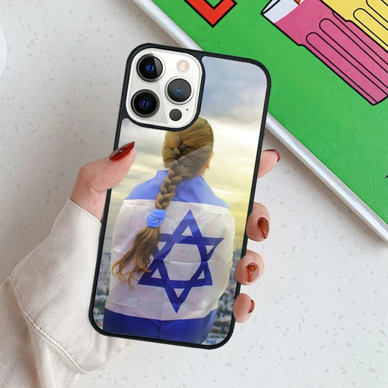 Israeli National Country Flag Magnetic Phone Case For iPhone