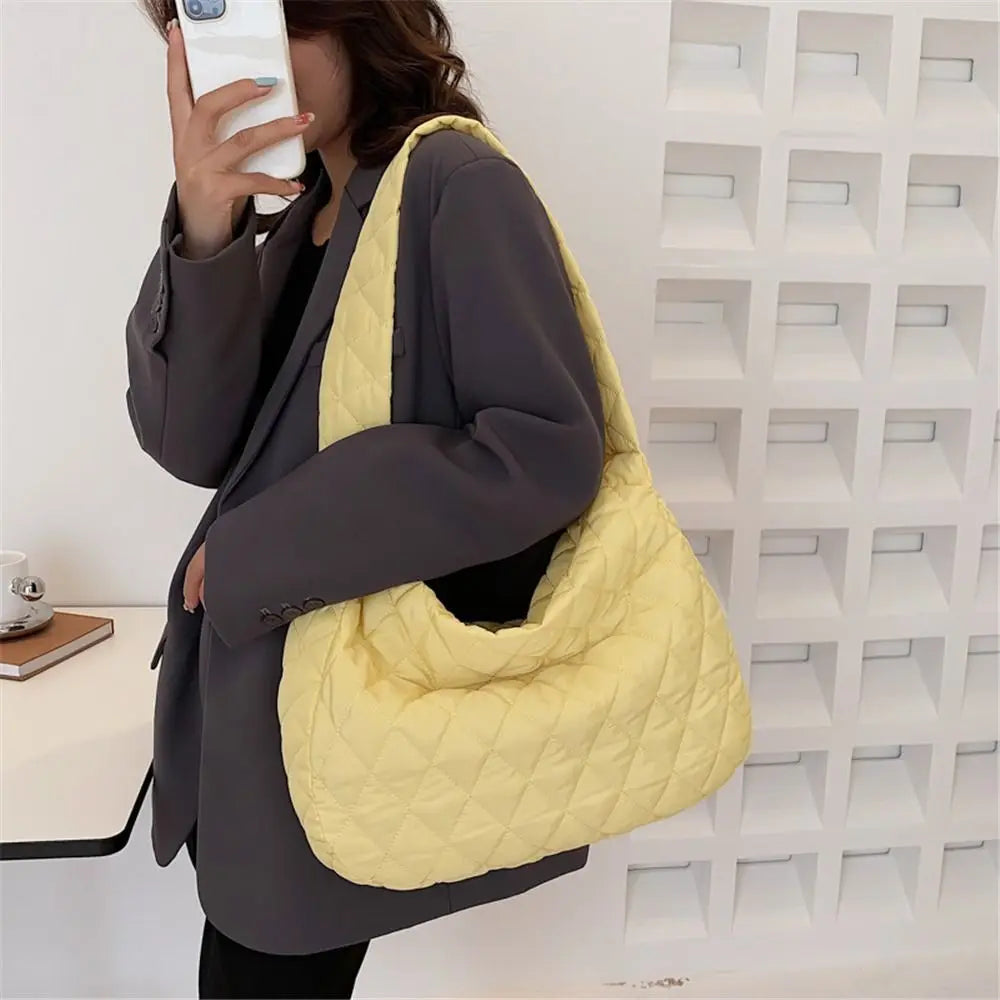 Women's Lightweight Large Capacity Quilted Tote Bag
