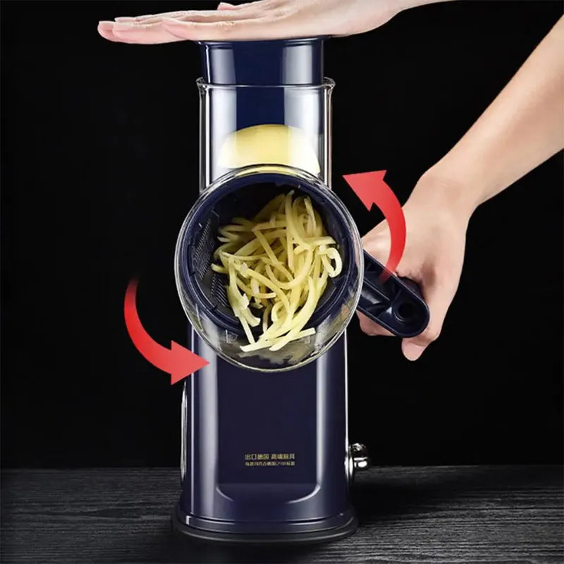 New Rotary Vegetable Slicer Cheese Grater/Shredder