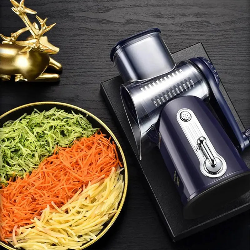 New Rotary Vegetable Slicer Cheese Grater/Shredder