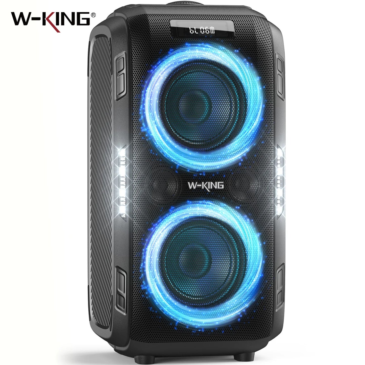 250W PEAK Large Bluetooth Speaker Loudest/Massive 120 db Portable Wireless Speaker