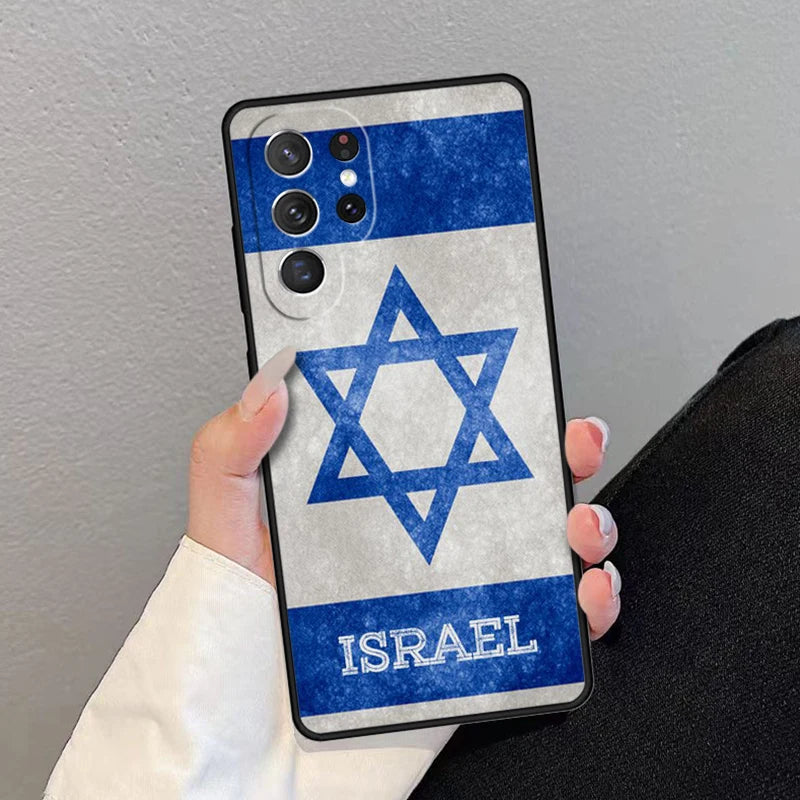 Israeli Flag Phone Case For Samsung Phones