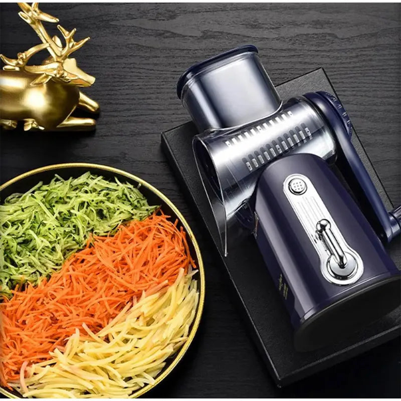 New Rotary Vegetable Slicer Cheese Grater/Shredder