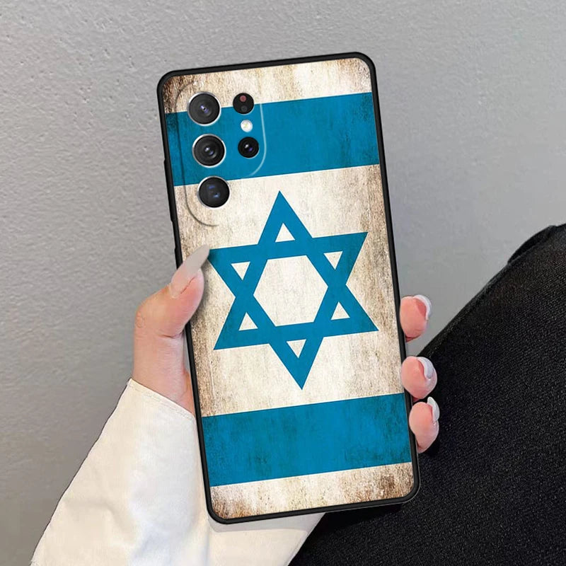 Israeli Flag Phone Case For Samsung Phones