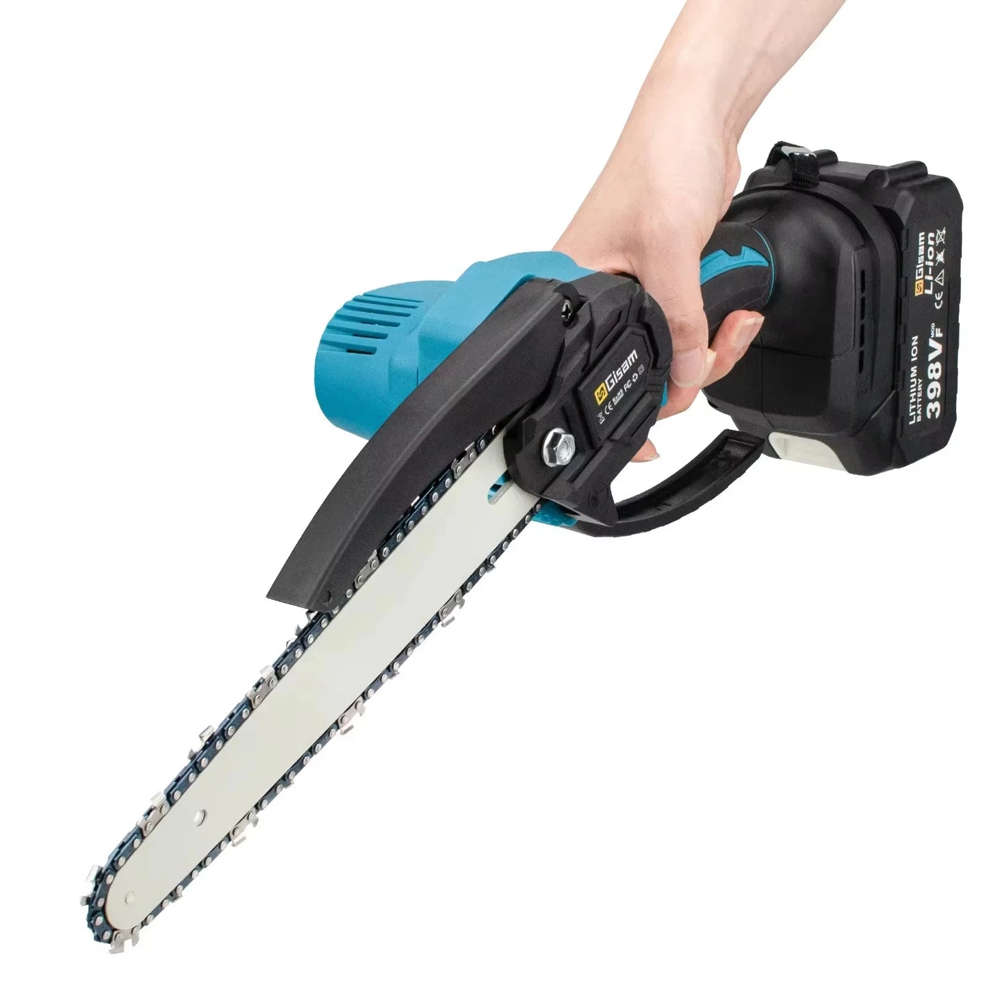 8 Inch Brushless Electric Saw Handheld Portable Chainsaw for Makita 18V Battery