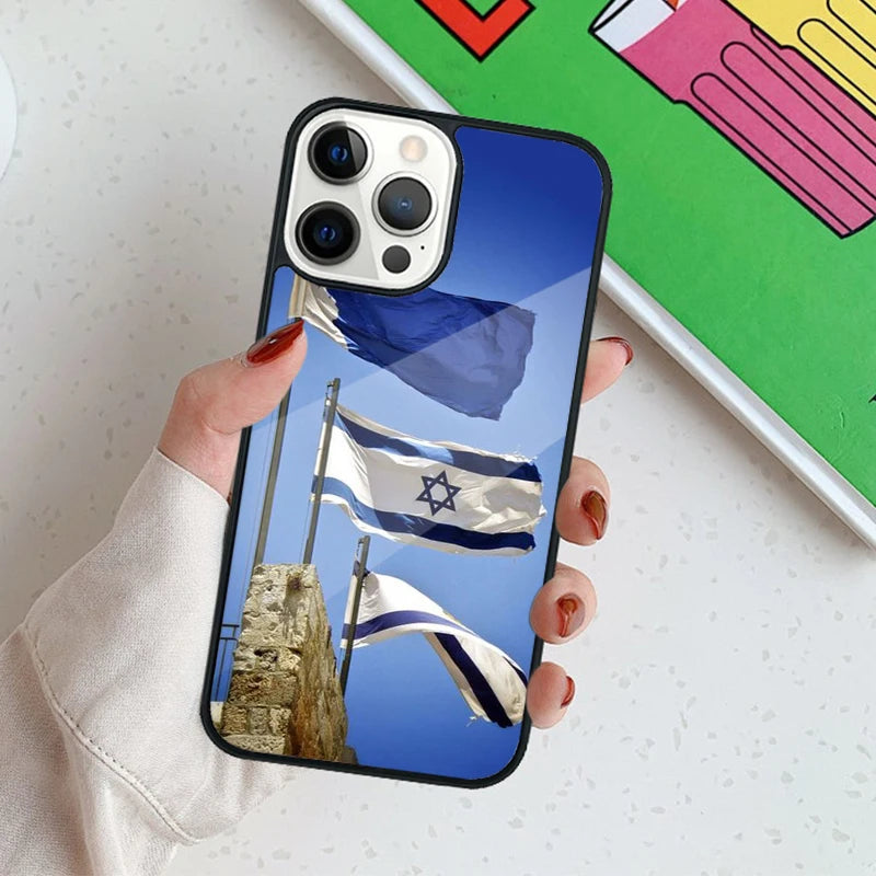 Israeli National Country Flag Magnetic Phone Case For iPhone
