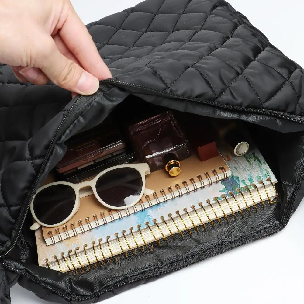 Women's Lightweight Large Capacity Quilted Tote Bag
