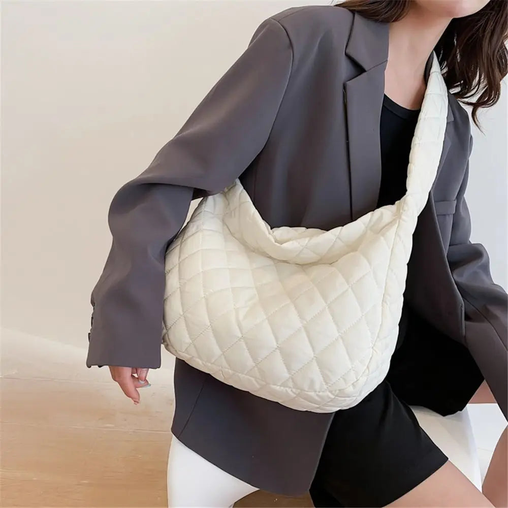 Women's Lightweight Large Capacity Quilted Tote Bag