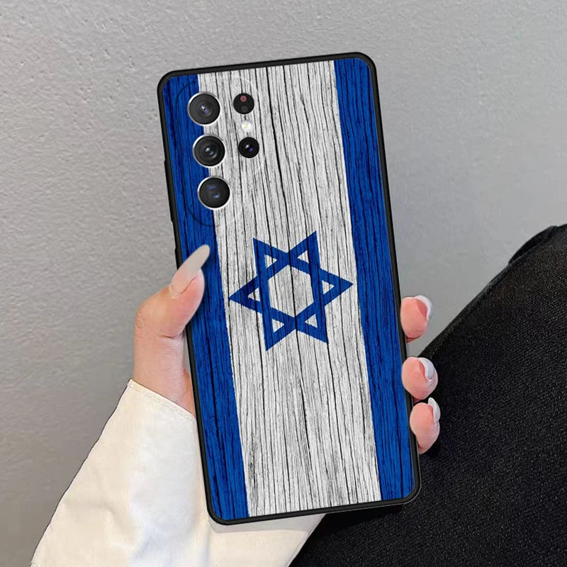 Israeli Flag Phone Case For Samsung Phones