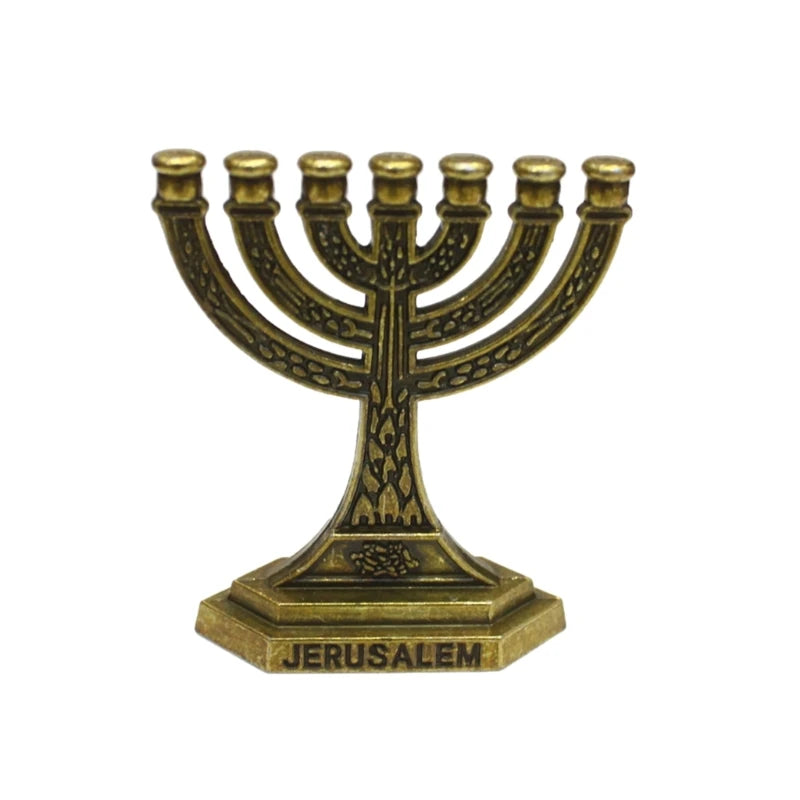 12 Tribes of Israel Menorah - 7 Branch Holder