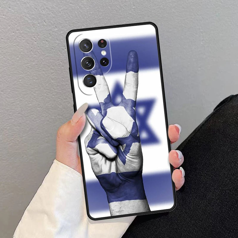 Israeli Flag Phone Case For Samsung Phones