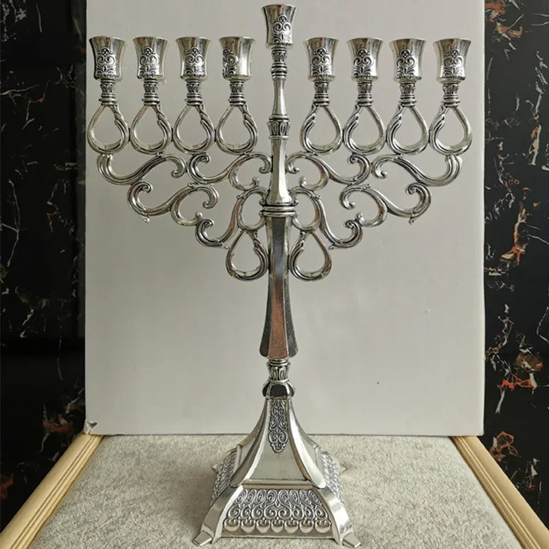 Channukah Candle Light Menorah