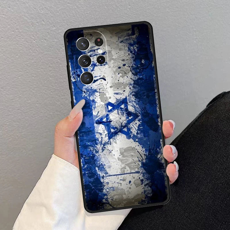 Israeli Flag Phone Case For Samsung Phones