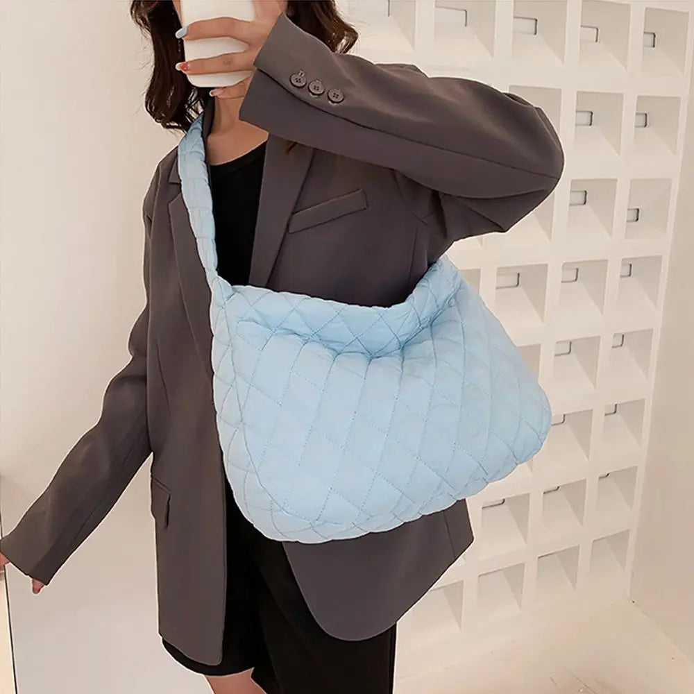 Women's Lightweight Large Capacity Quilted Tote Bag