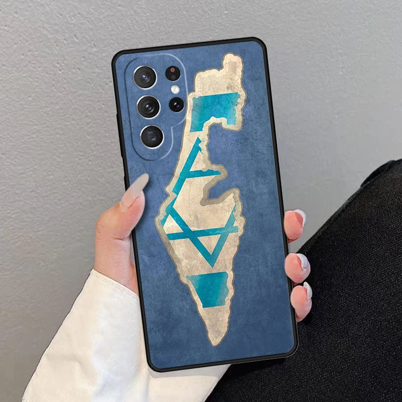 Israeli Flag Phone Case For Samsung Phones