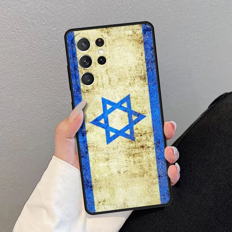 Israeli Flag Phone Case For Samsung Phones