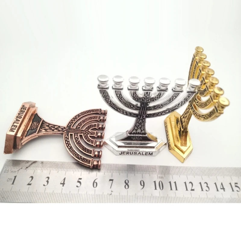 12 Tribes of Israel Menorah - 7 Branch Holder