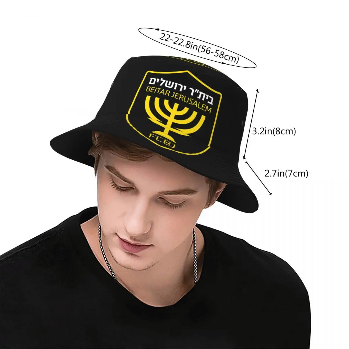 Israeli Jerusalem Fisherman's Bucket Hat