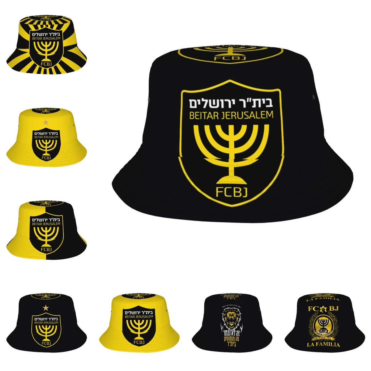 Israeli Jerusalem Fisherman's Bucket Hat